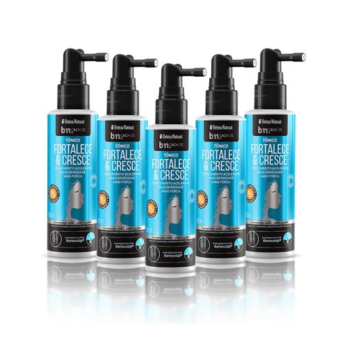 Kit Tônico Capilar Fortalece e Cresce 100ml (5 itens) | bn.Cachos Kit Tônico Capilar Fortalece e Cresce 100ml (5 itens) | bn.Cachos